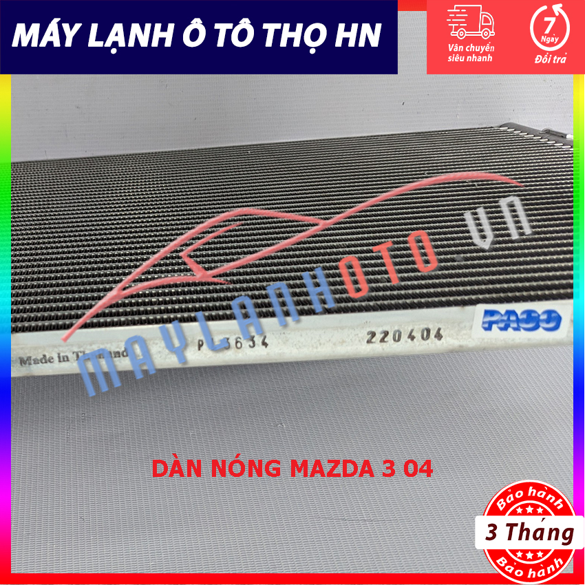 Dàn  nóng Mazda 3 đời 2006 Hàng xịn Thái Lan