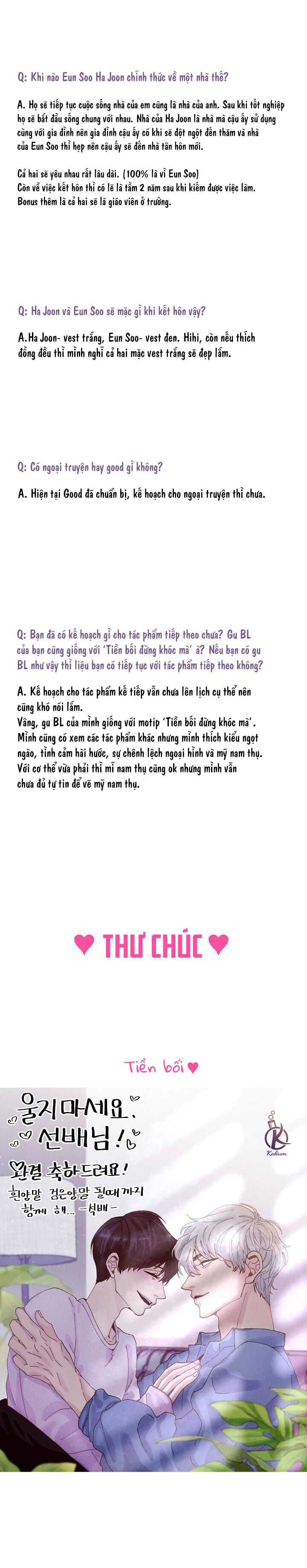 tiền bối, đừng khóc mà! chapter 51 3