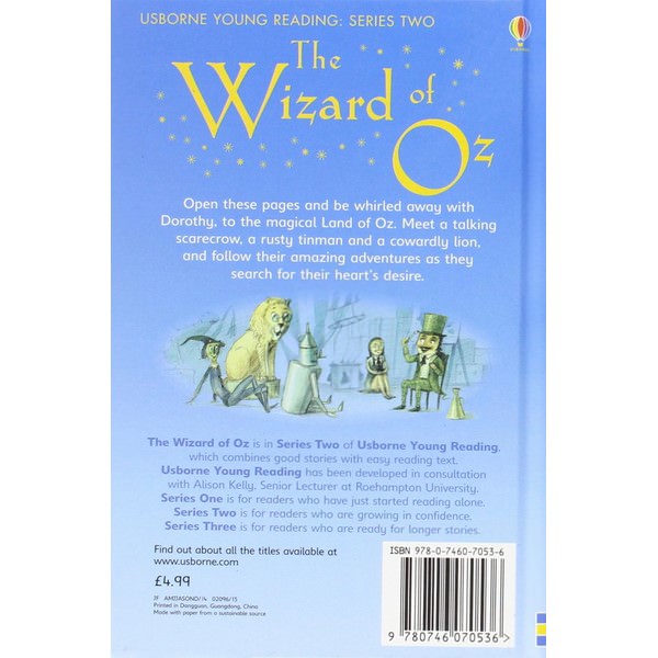 Usborne Young Reading Series Two: The Wizard of Oz