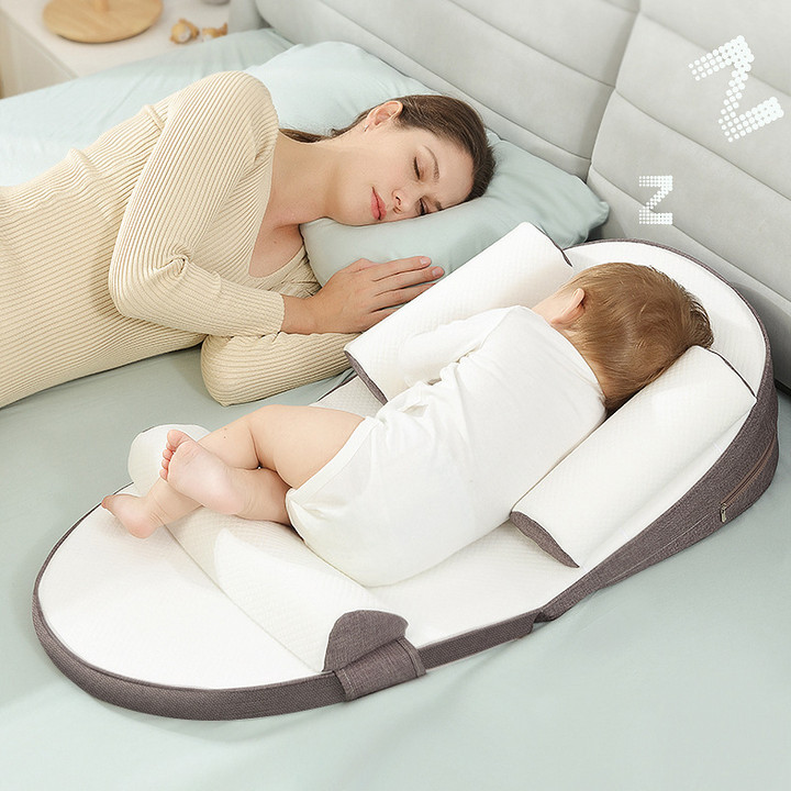 Gối Chống Trào Ngược Cho Bé MaMa Be-On-U Có Thể Điều Chỉnh Độ Nghiêng , Xếp Gọn Du Lịch - Home Decor Furniture