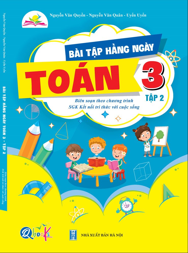 Combo Bài Tập Hằng Ngày Lớp 3 - Môn Toán và Tiếng Việt học kì 2 - Kết nối tri thức với cuộc sống (2 quyển)