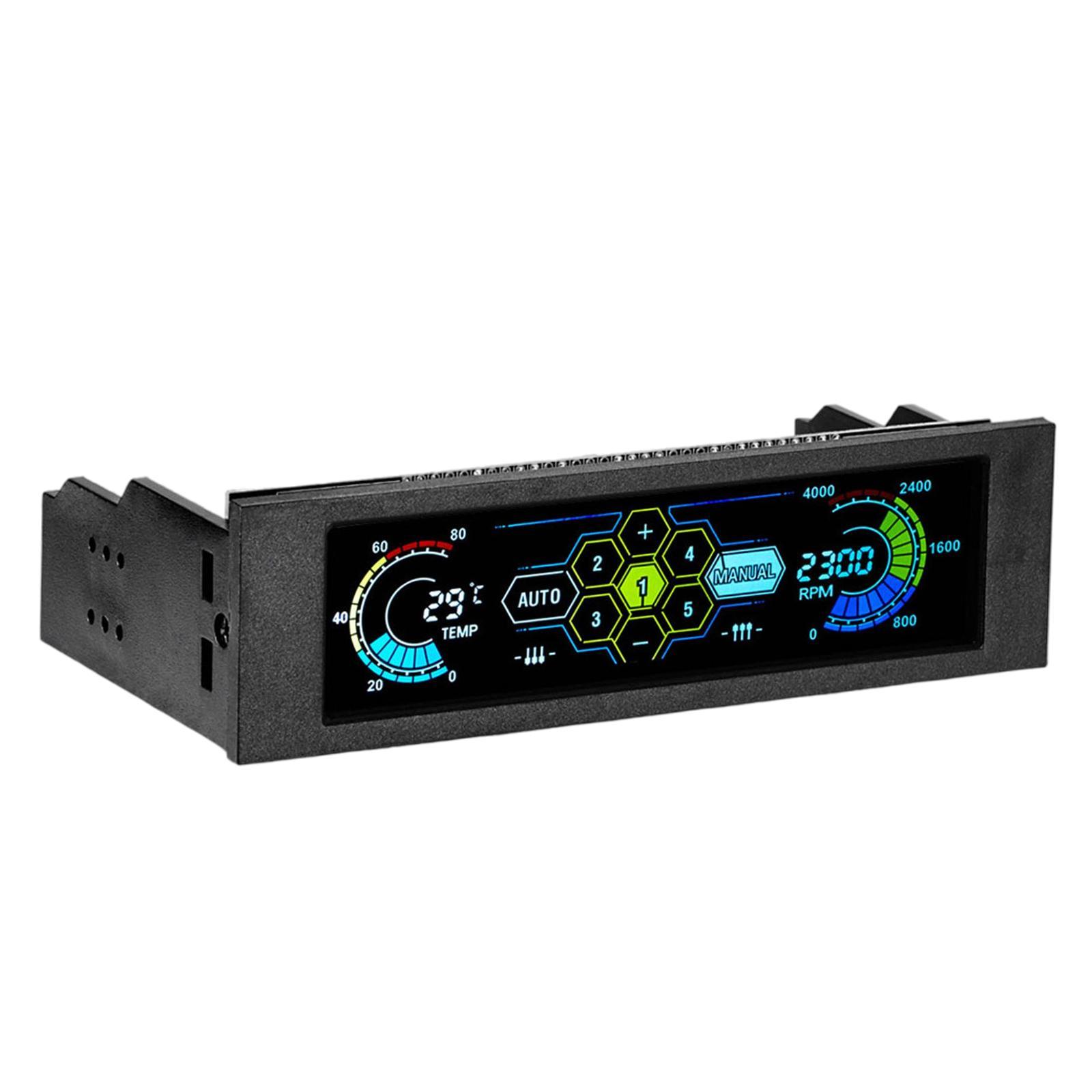 Computer Temperature Monitor Touch Screen 5.25inch for Computer Case Adult