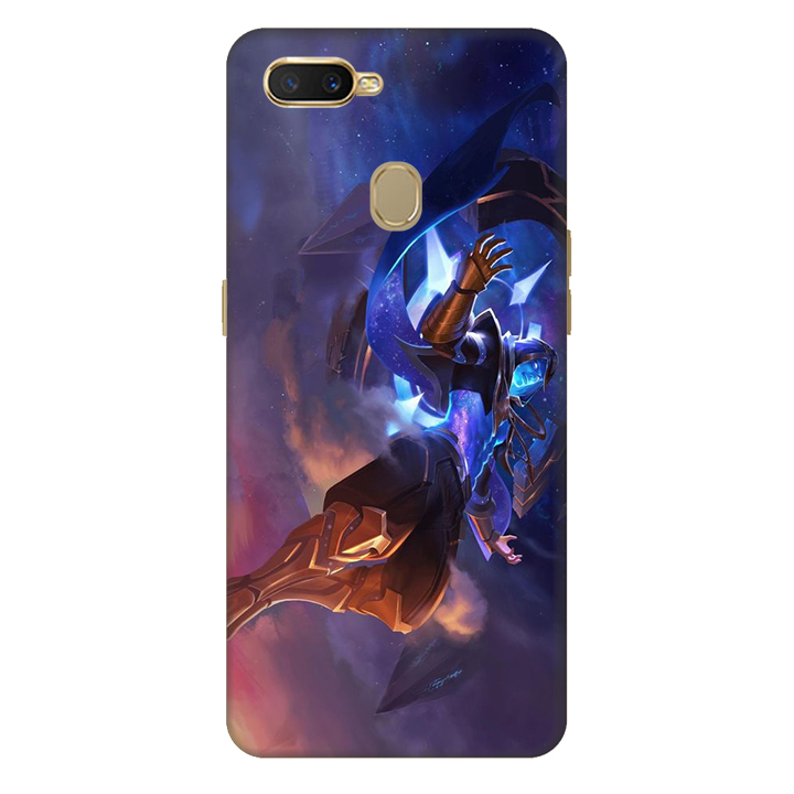 Ốp lưng nhựa cứng nhám dành cho Oppo A7 in hình liên quân 8