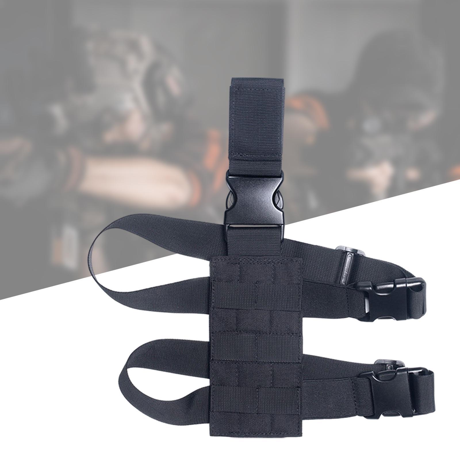 Leg Pouch Panel Portable Casual Nylon for Hiking Camping Cosplay