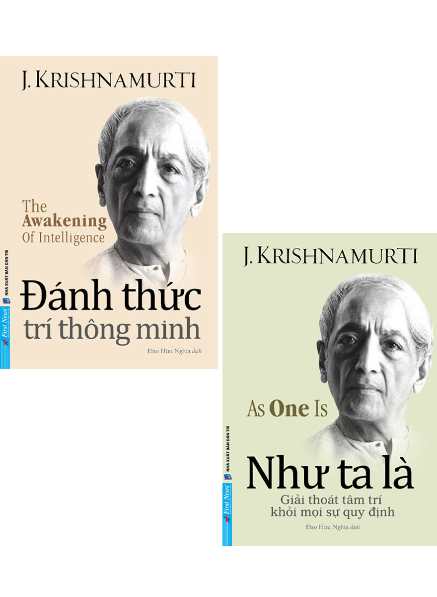 	Combo The Awakening Of Intelligence - Đánh Thức Trí Thông Minh + As One Is - Như Ta Là (Bộ 2 Cuốn) _FN