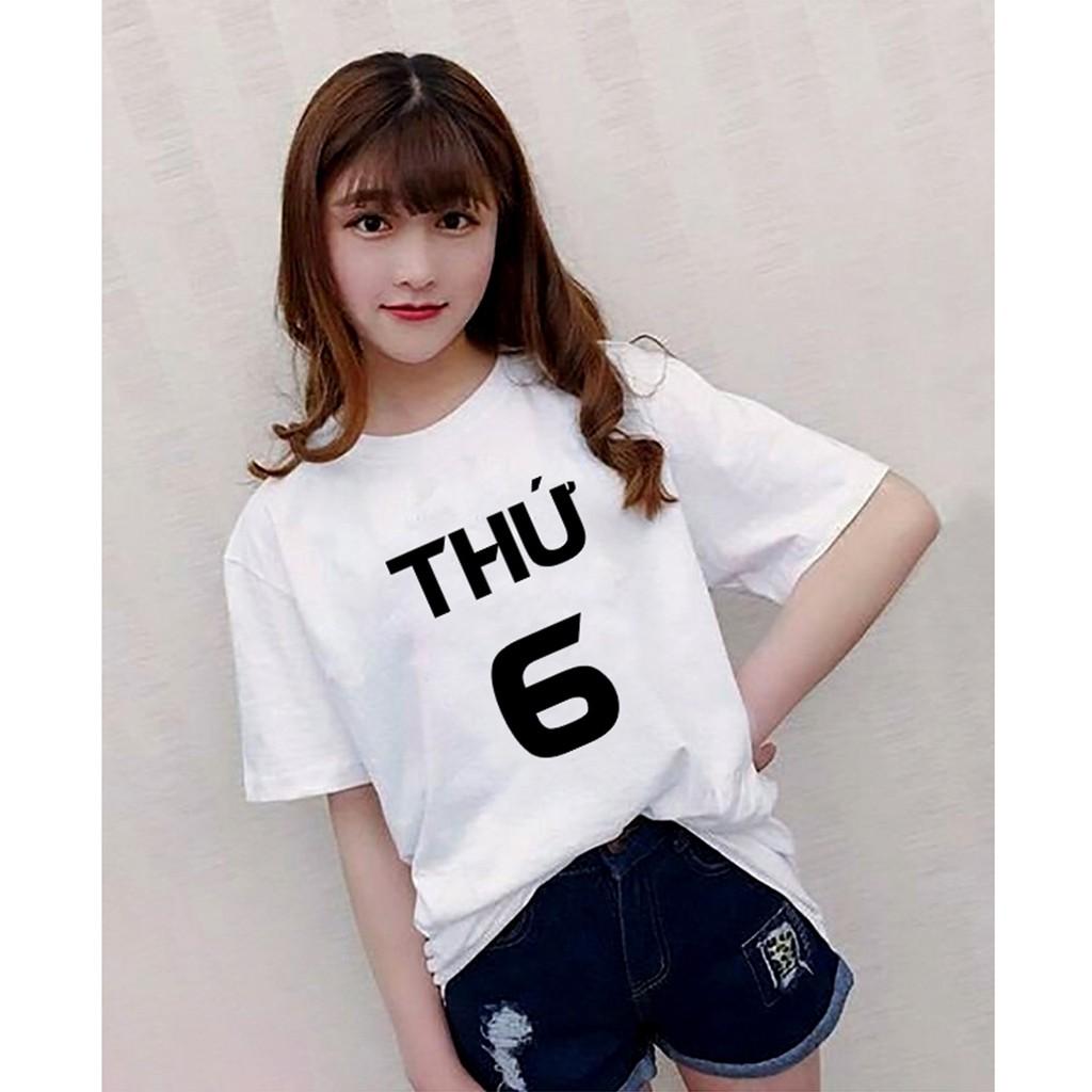 7 Áo Thun Theo Thứ - Trọn bộ Hàn Quốc