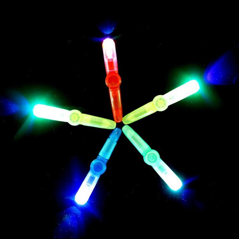 Bút spinner phát sáng viết được kiêm con quay-Bút Đồ Chơi Con Quay Fidget Spinner EDC Đèn LED Phát Sáng Trong Đêm