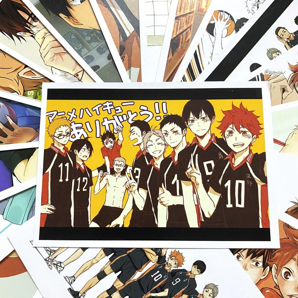 Bộ 20 tấm postcard Vua Bóng Chuyền Haikyuu!!!