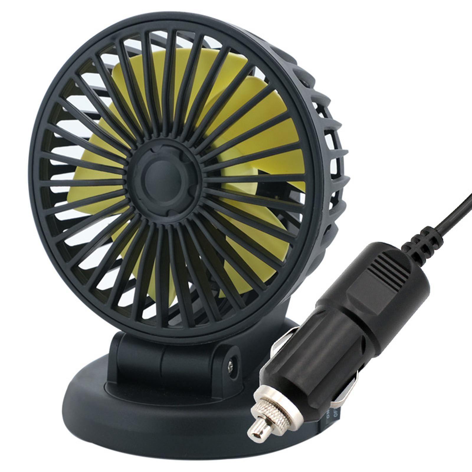 Car Cooling Fan, Air Circulation Fan Auto Cooler Fan for SUV Boat 12V