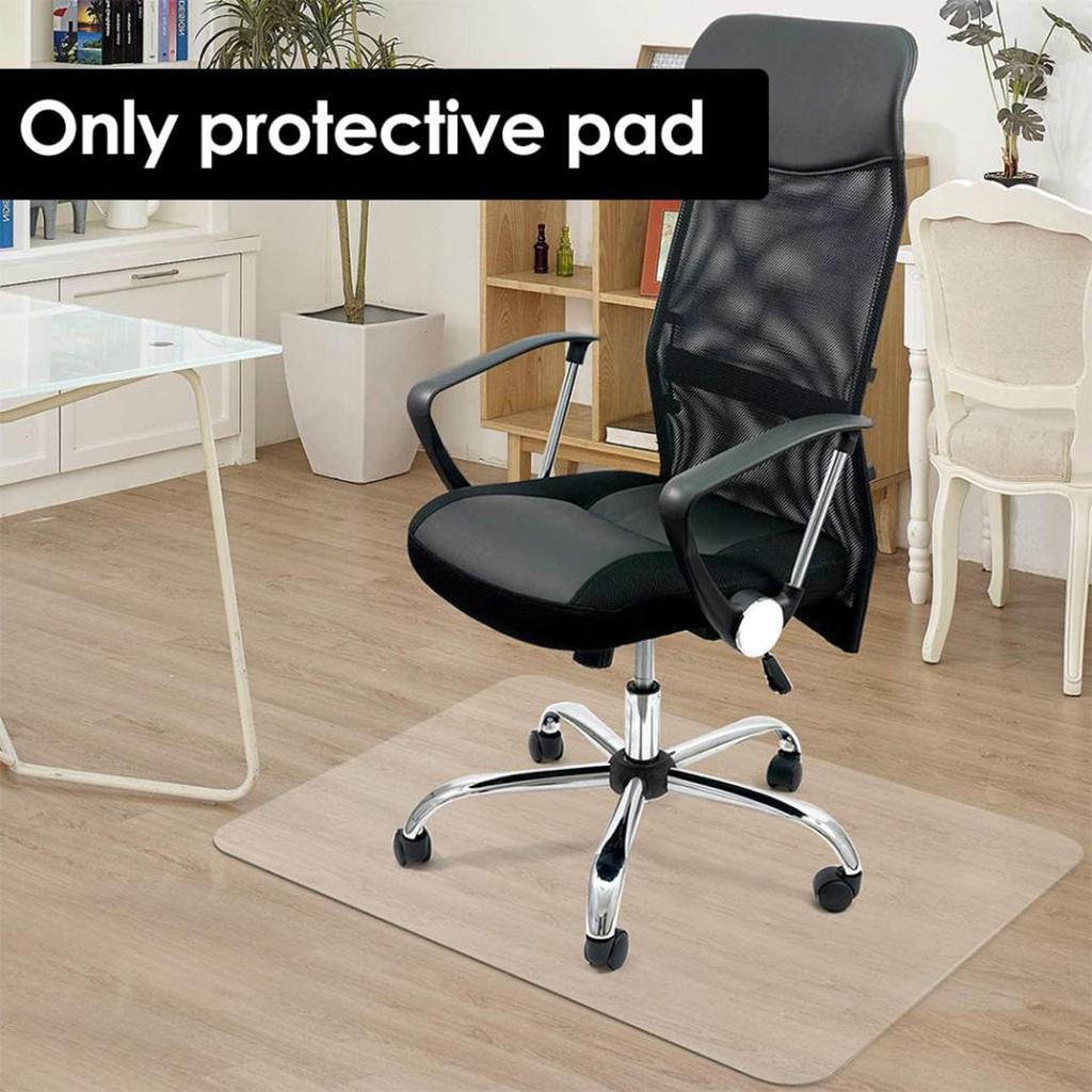 2xOffice Computer Carpet Protector Chair Mat 1.5mm Thick PVC Mat 40x60cm
