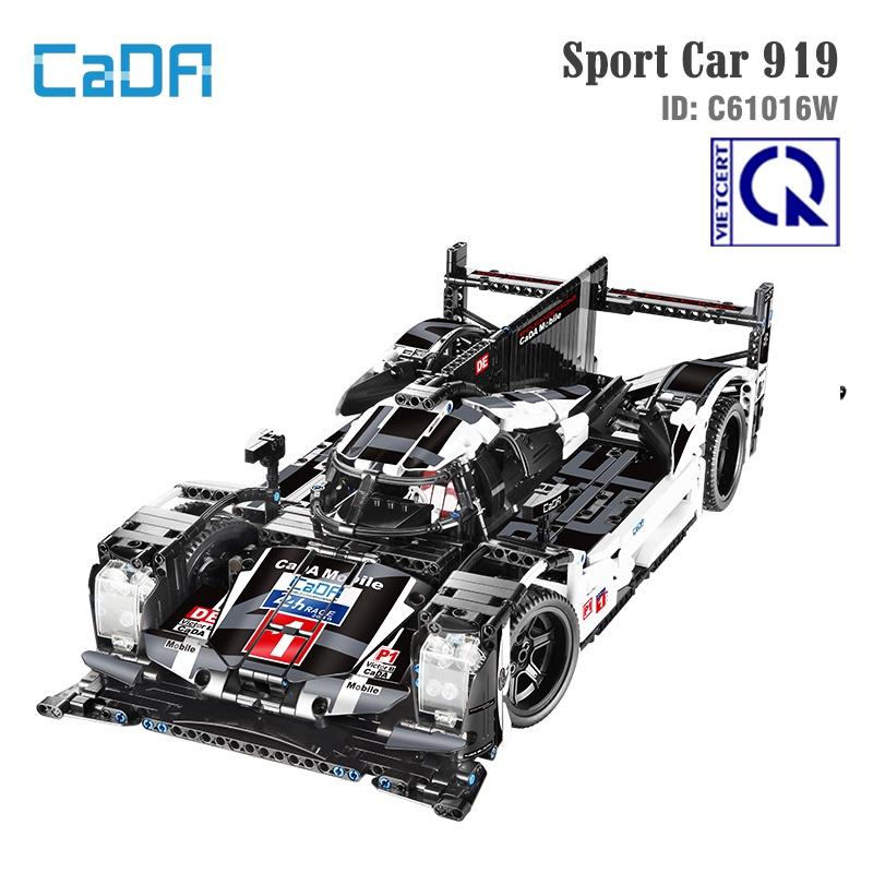 Đồ Chơi Lắp Ráp Điều Khiển Xe Thể Thao Sport Car 919 – CADA C61016W