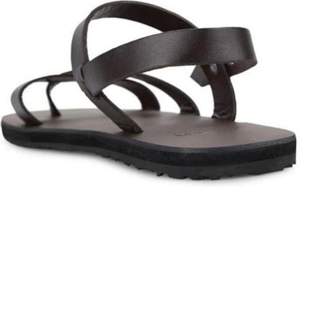 Giày Sandal Nam Quai Ngang Casual - Nâu (Size