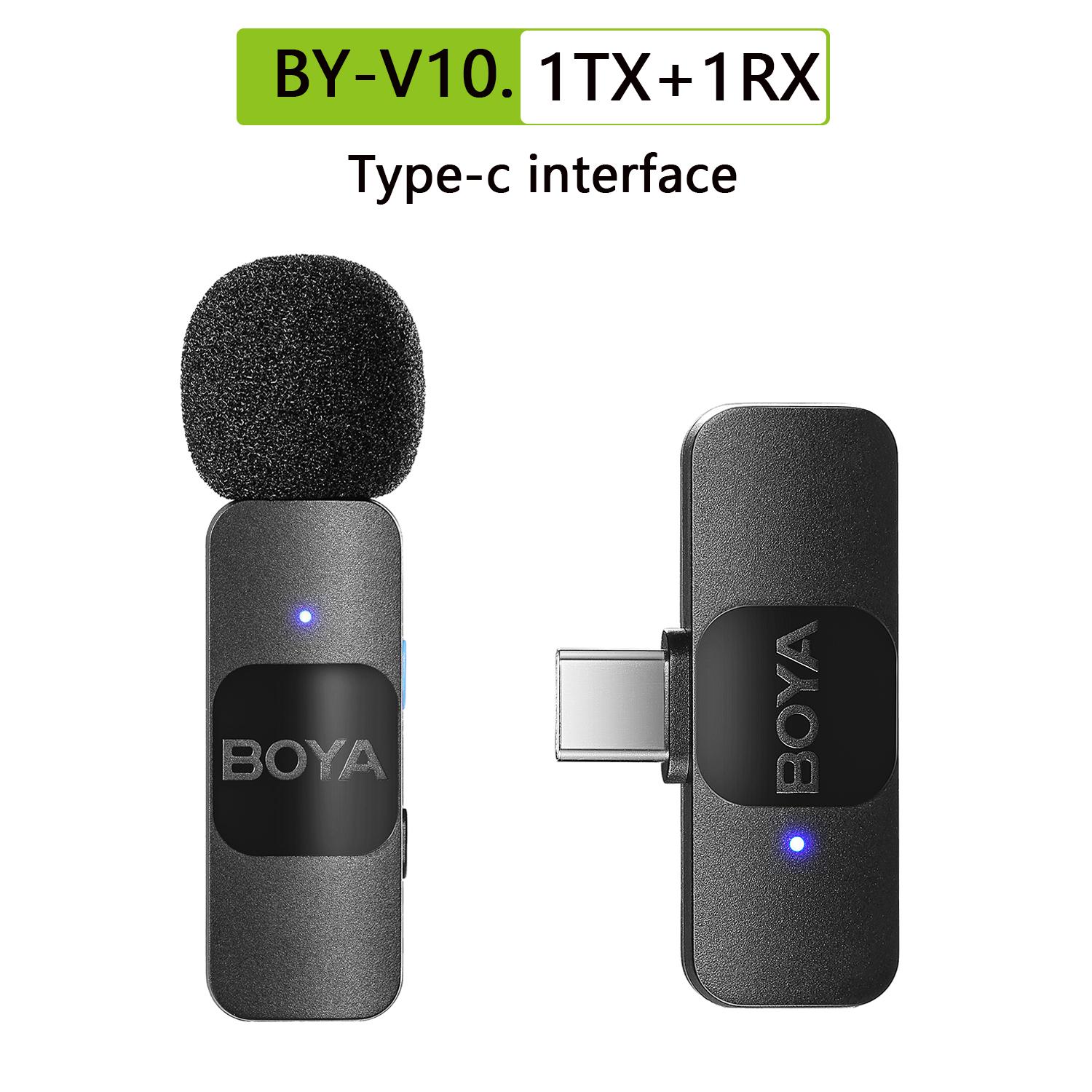 Boya By-V-V không dây Lavalier Lapro Micro phát trực tiếp micr