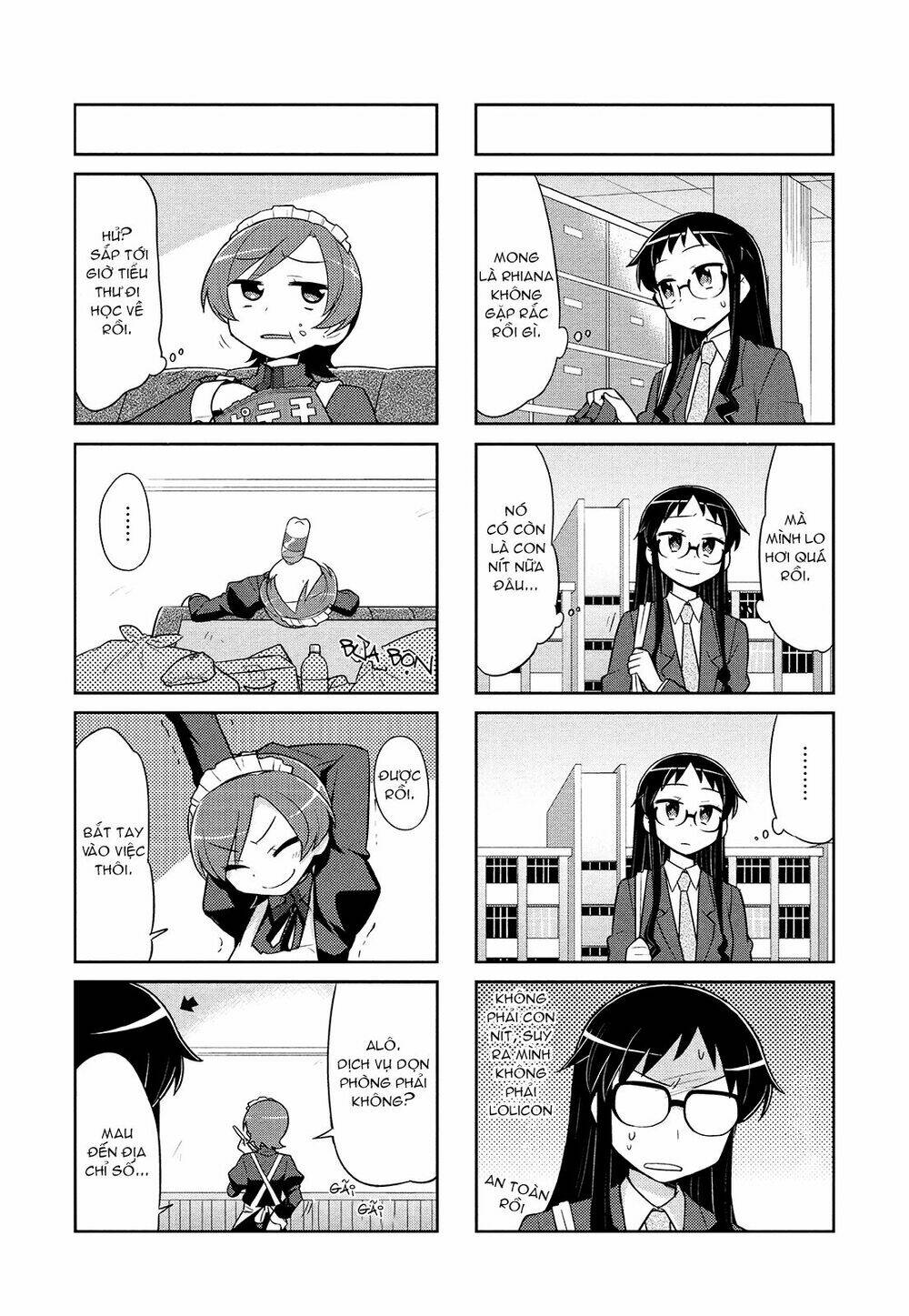 majyo to houki to kurobuchi megane chapter 5 6