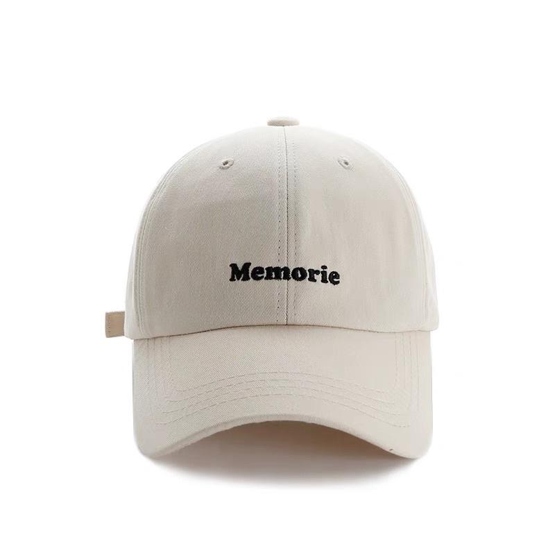 Mũ Lưỡi Trai Nón Kết Thêu MEMORIE Phong Cách Ullzang Form Unisex