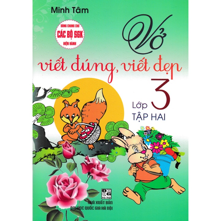 Sách - Combo Vở Viết Đúng, Viết Đẹp Lớp 3 (Dùng Chung Cho Các Bộ SGK Hiện Hành, Bộ 2 Cuốn)