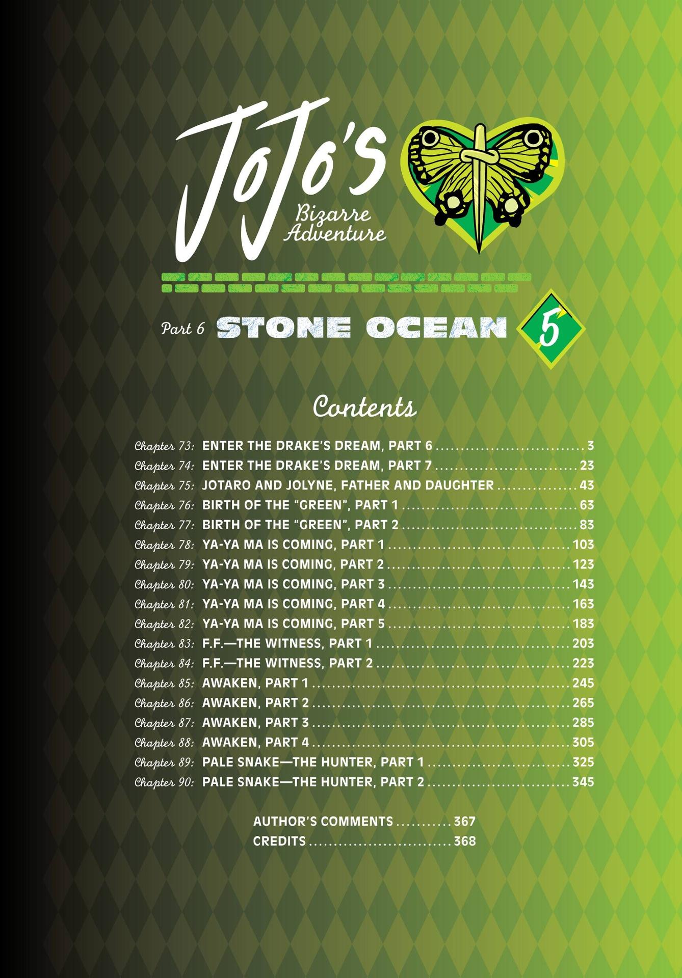 Sách ngoại văn: Jojo’s Bizarre Adventure - Part 6 - Stone Ocean 5