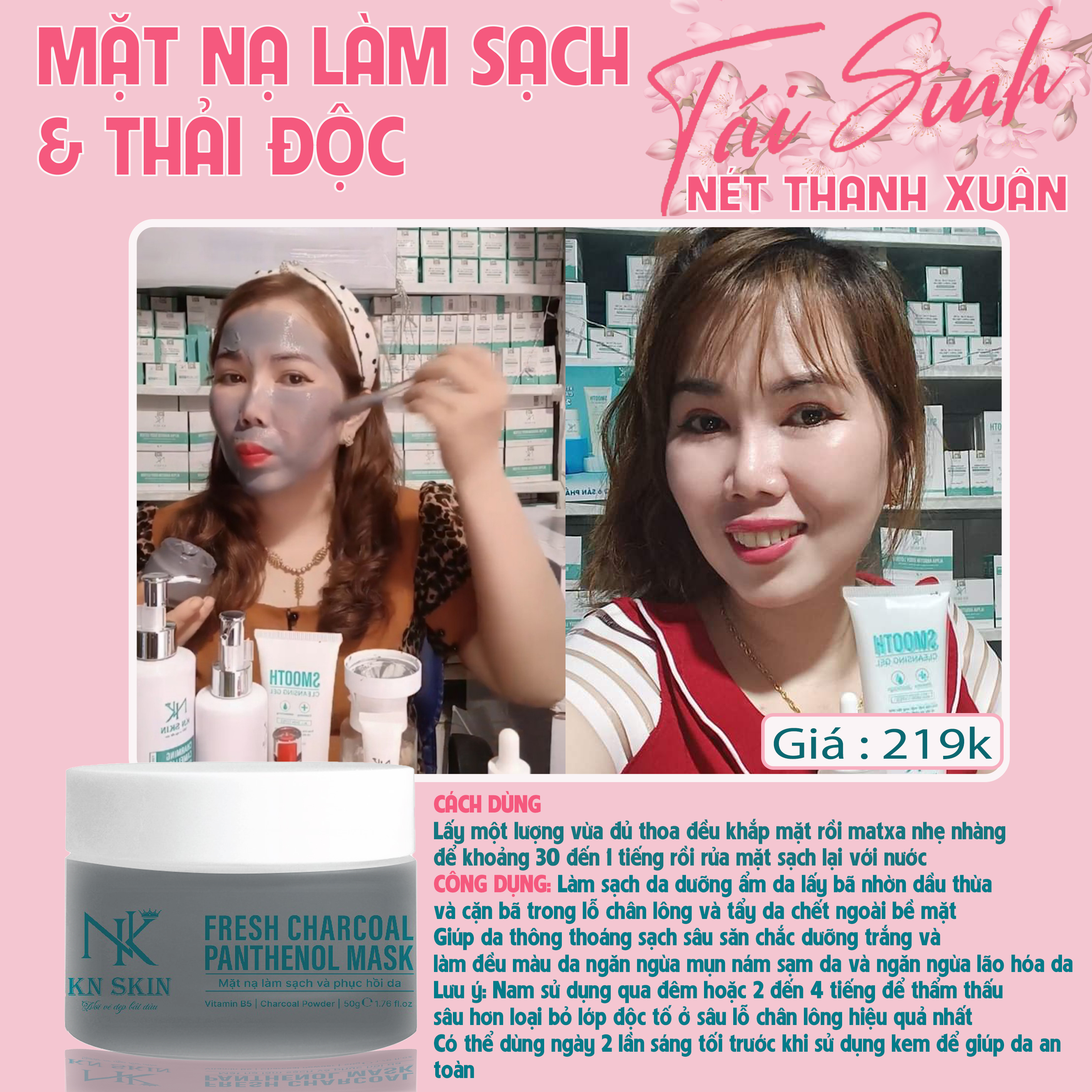 MẶT NẠ THẢI ĐỘC TỐ CHO DA Mặt nạ giúp dưỡng ẩm da, giúp làm sạch đã giúp làm sạch dầu thừa bà nhờn, bụi bẩn và tế bào da chết, giúp da săn chắc, giúp dưỡng trắng và làm đều màu da, giúp ngăn ngừa lão hóa da.