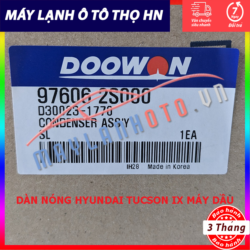 Dàn (giàn) nóng Hyundai Tucson IX (Máy Dầu) Hàng xịn Hàn Quốc (hàng chính hãng nhập khẩu trực tiếp)