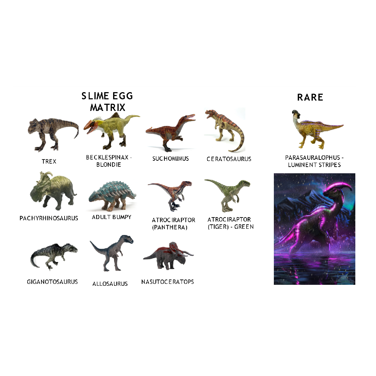 Đồ Chơi Trứng Slime Sưu Tập Jurassic World: Thuyết Hỗn Mang TOY MONSTER JW-CT-12PK