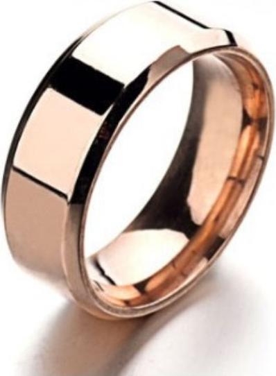 Nhẫn Nam Trơn Bản To 8mm Chất Liệu Thép Titan Ko Rỉ TT 1508