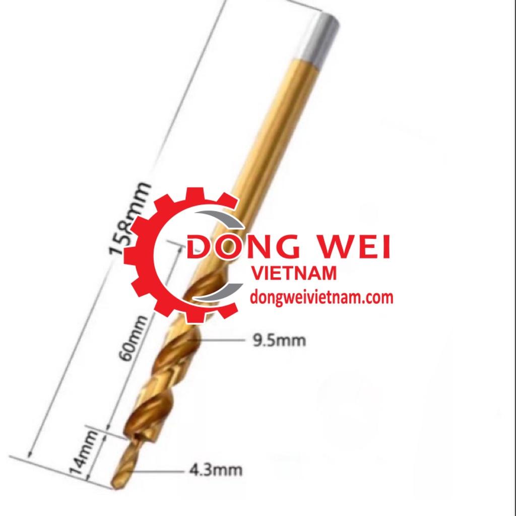 Mũi Khoan Chéo 9.5mm - Mũi Khoan Khoét Lỗ Gỗ - 1 Mũi