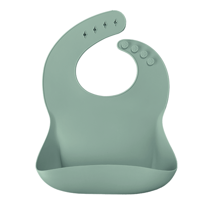 MinikOiOi Yếm ăn dặm silicone cao cấp có máng hứng chống thấm dễ vệ sinh cho bé