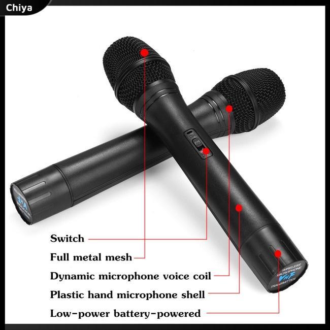 Bộ Micro Không Dây Cầm Tay Chuyên Nghiệp Kèm Phụ Kiện