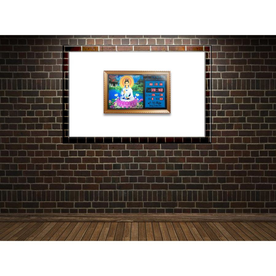 Đồng hồ lịch vạn niên Cát Tường 55637_KT 55x35x7cm_Có 2 Loại