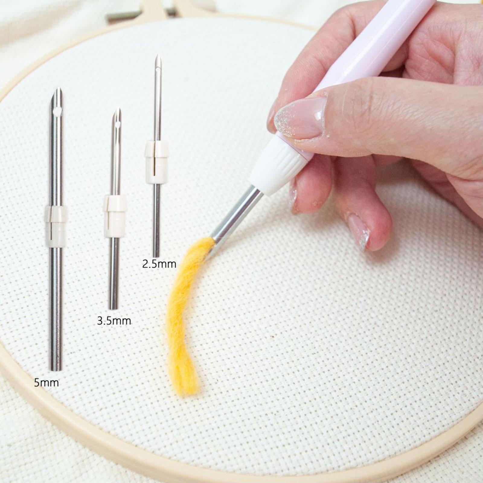 Punch  Embroidery Set Hand Craft  Threaders Cross Stitch Cross Stitch Tools Poke Embroidery Embroidery Pens for Tufted Carpets