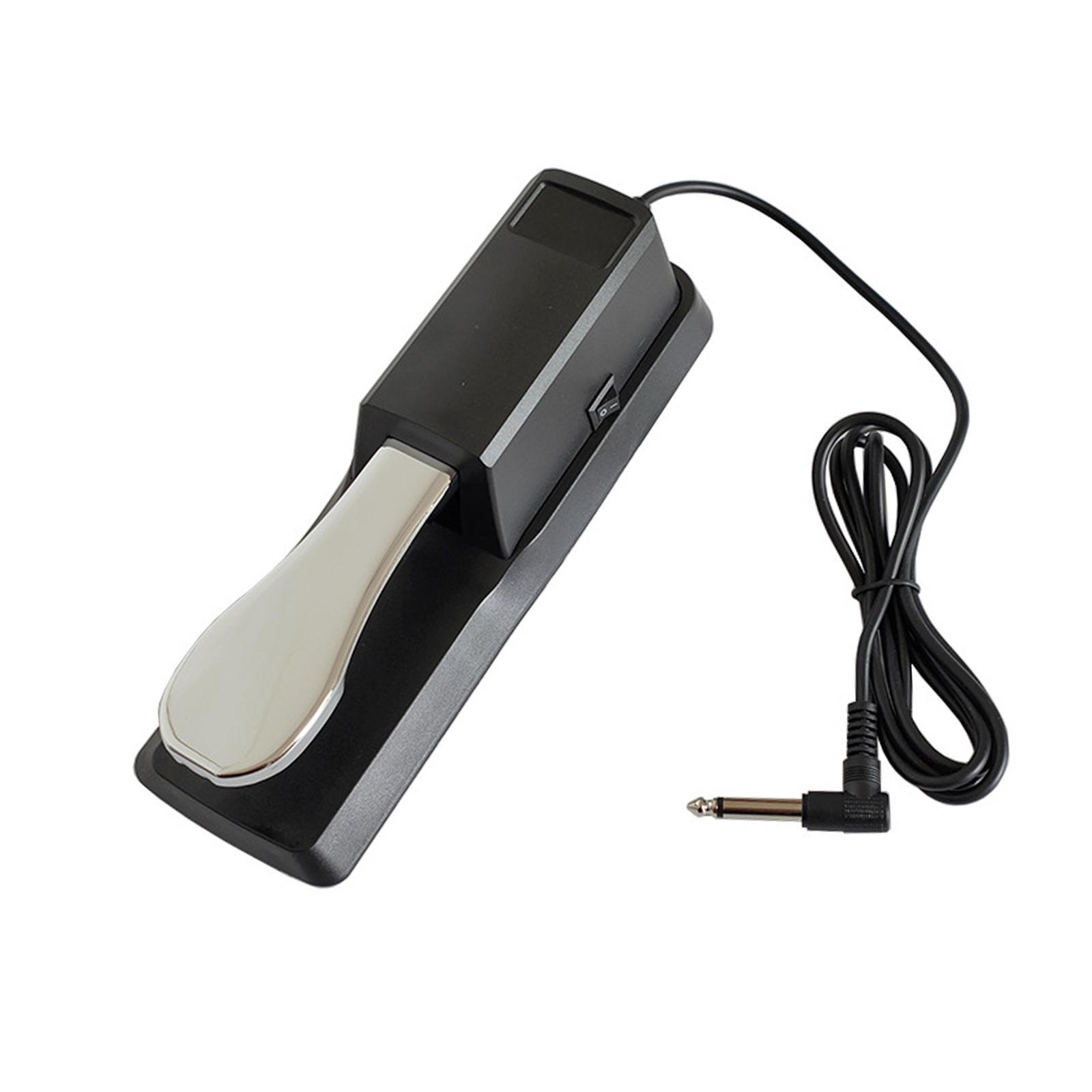 Piano Foot Pedal, Digital Piano Foot Pedal, Polarity Switch, Universal Keyboard Piano Pedal durrable for Exercise Repairing
