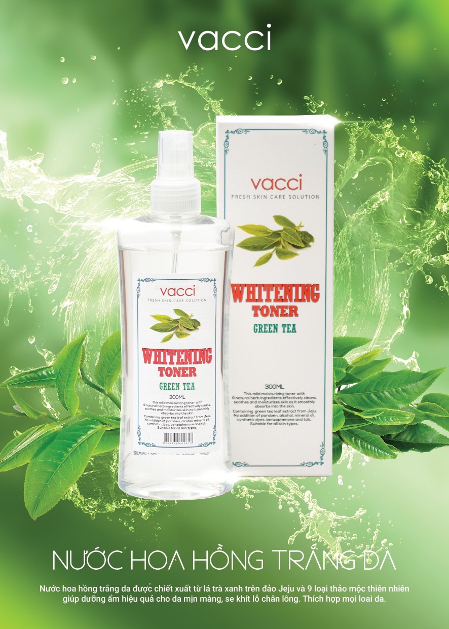 Nước Hoa Hồng VACCI (300ml)