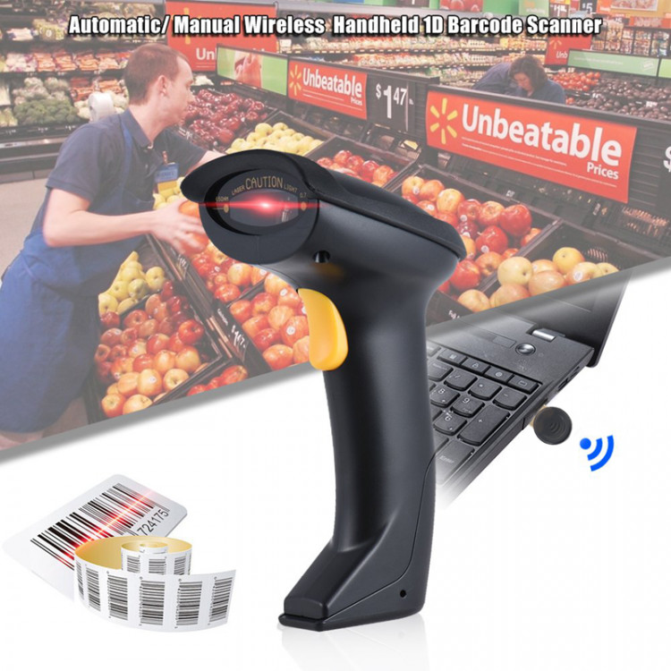 Thiết bị Scan Barcode Không Dây Cho Cửa Hàng,Siêu Thị LM800