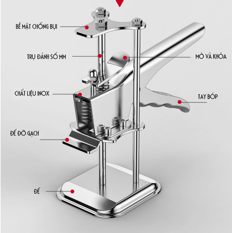 DỤNG CỤ KÍCH KÊ NÂNG GẠCH ỐP TƯỜNG, CON ĐỘI GẠCH ỐP LÁT, CON ĐỘI LẤY CỐT GẠCH DÙNG TRONG XÂY DỰNG GIÚP THAO TÁC ĐƠN GIẢN, NHẸ NHÀ HIỆU QUẢ HƠN