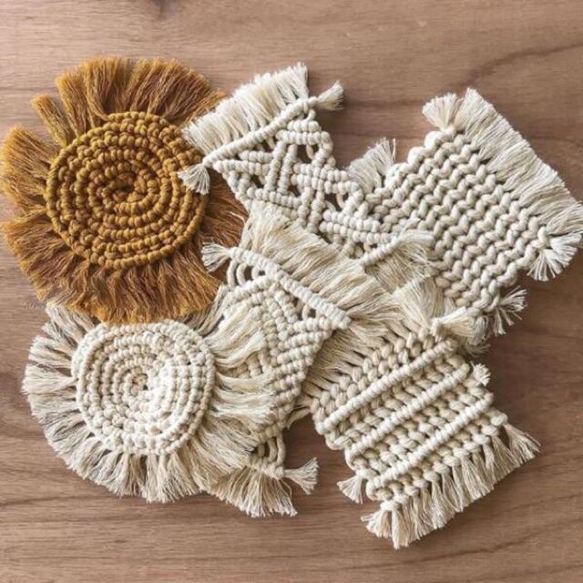 Cuộn dây thừng 3ly/mm cuộn dây cotton làm macrame