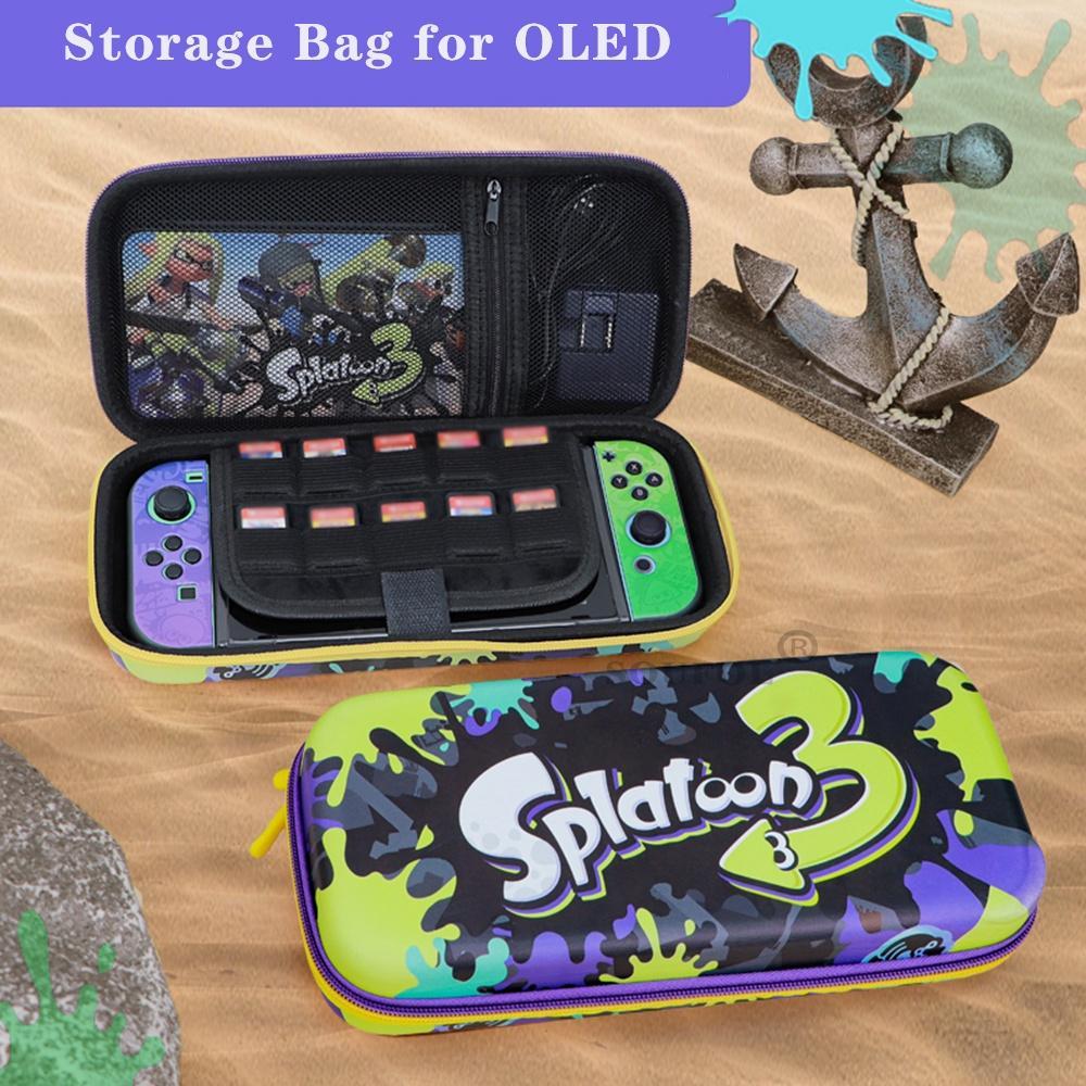 Vỏ Bảo Vệ Đế Sạc Máy Chơi Game Nintendo Switch Oled Splatoon-Ver 3