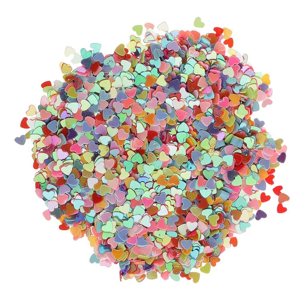 Rainbow Heart Table Confetti Wedding Birthday Hen Party Baby Shower Supplies