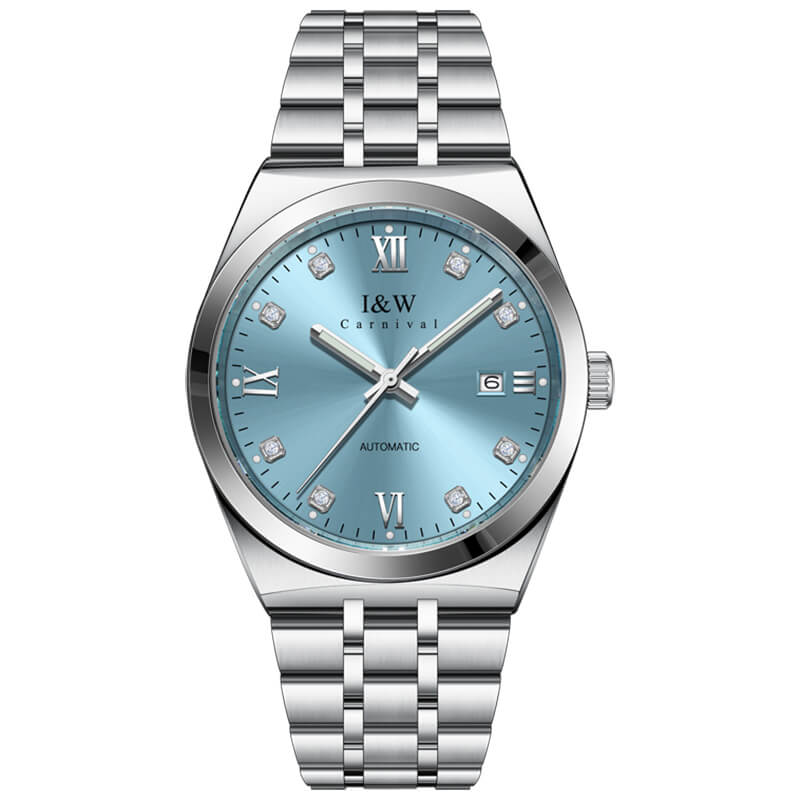 Đồng hồ nam chính hãng IW Carnival IW758G-1 ,Kính sapphire,chống xước,Chống nước30m,BH24 tháng,Máy điện tử,dây da