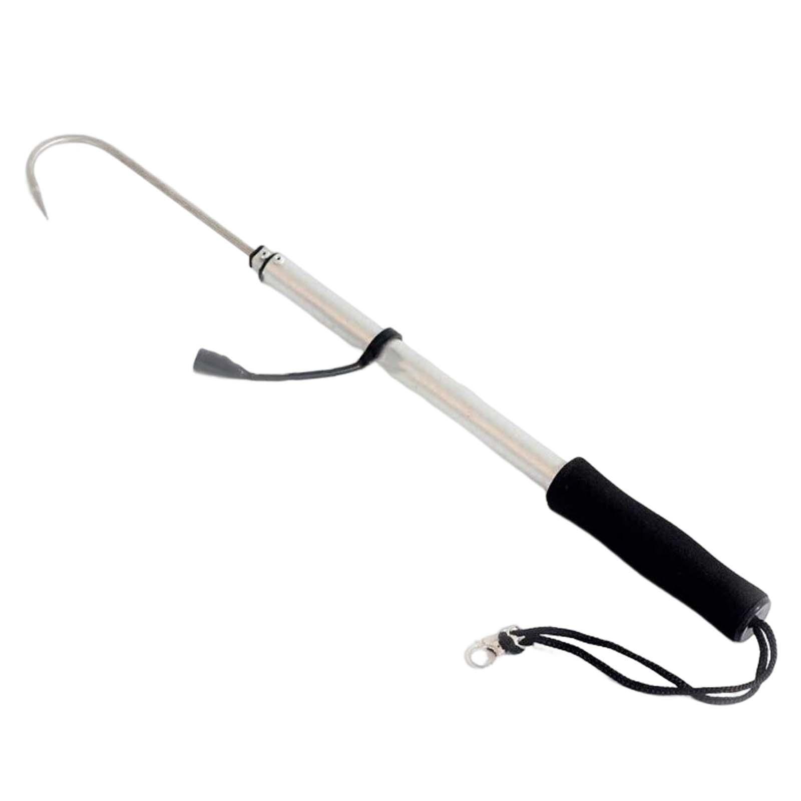 Fishing Gaff Fish Grip Freshwater Portable Lip Grabber with Spear Hook Sturdy Lightweight Boat Fishing Durable Fish Lip Gripper Fish Gripper