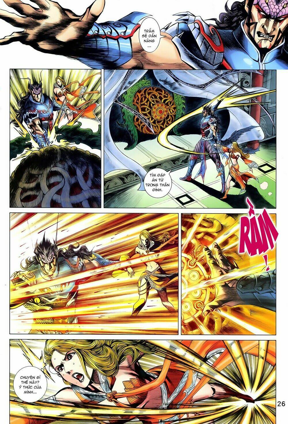 thần binh vấn thiên chapter 21 26