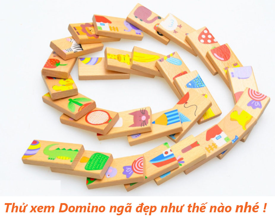 Domino ghép hình nhiều chủ đề