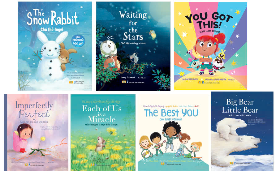 Sách - Combo 7 Cuốn Picture Books - Dành Cho Bé Từ 3 - 10 Tuổi - ndbooks