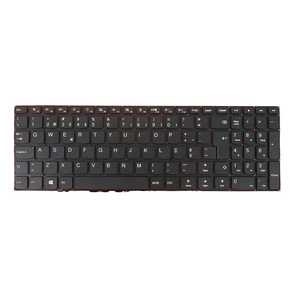Replacement Black Keyboard Portuguese for Lenovo IdeaPad 110-15IBR Series