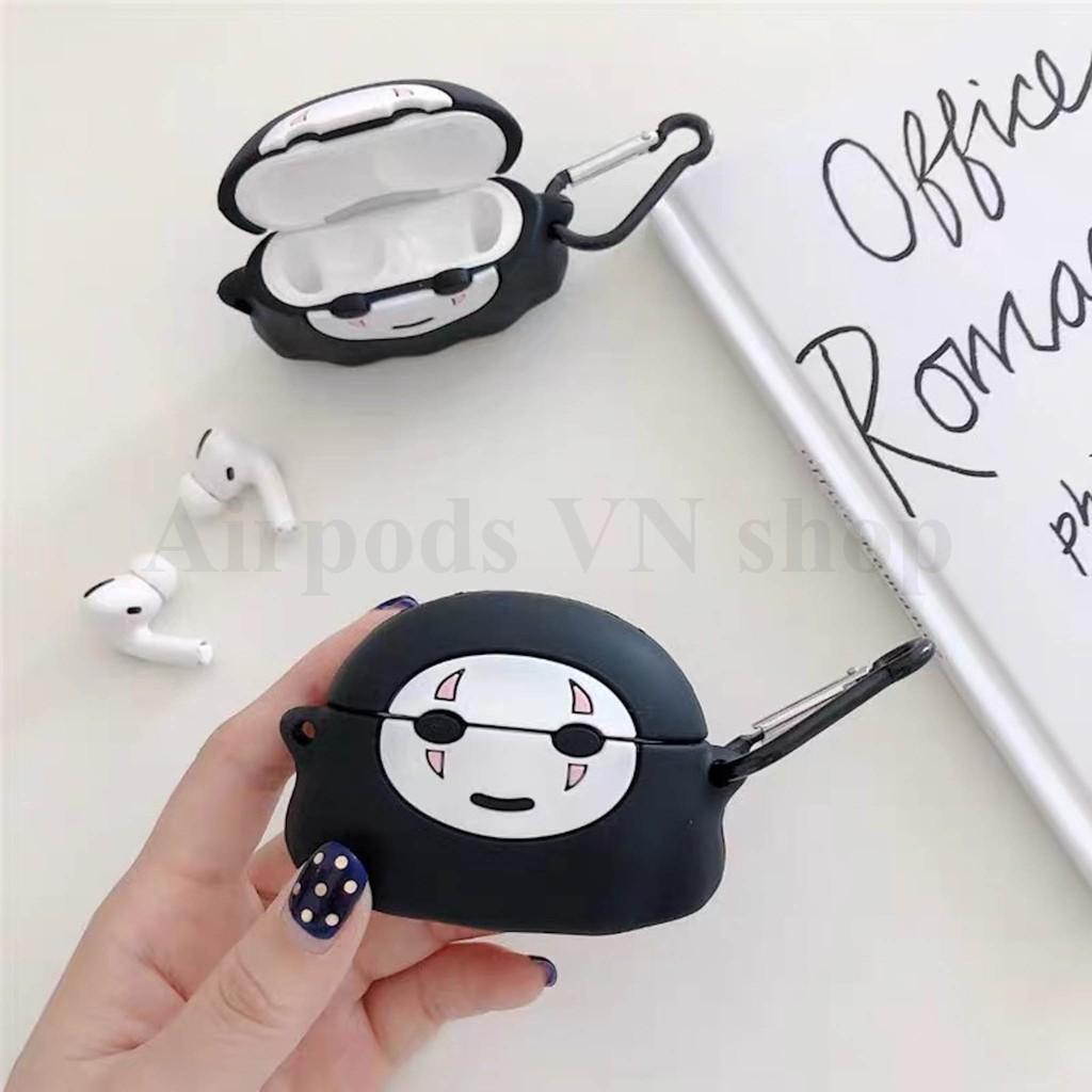 Bao Case Ốp dành cho Airpods Pro vô diện lùn kute silicon cao cấp