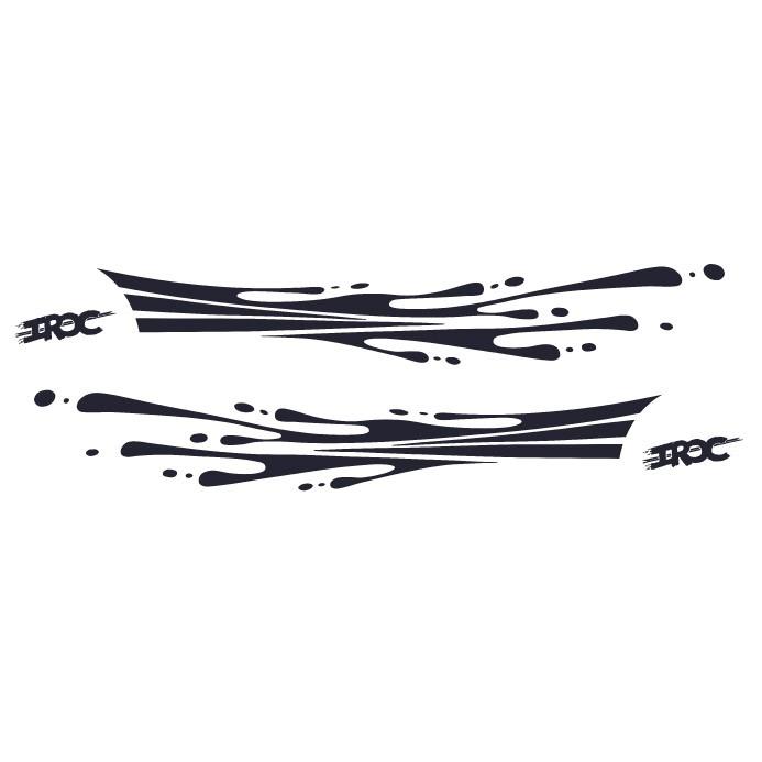 Tem xe ô tô, tem decal dán sườn xe 4 chỗ, xe 5 chỗ, xe SUV