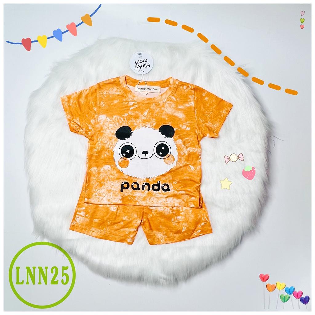 Bộ Cộc Tay Loang Cho Bé LNN25 Đồ Bộ Thun Lạnh Cao Cấp Mềm Mịn Thoáng Mát Hàng Loại 1 MINKY MOM Dễ Chịu, Thoải Mái Cho Bé