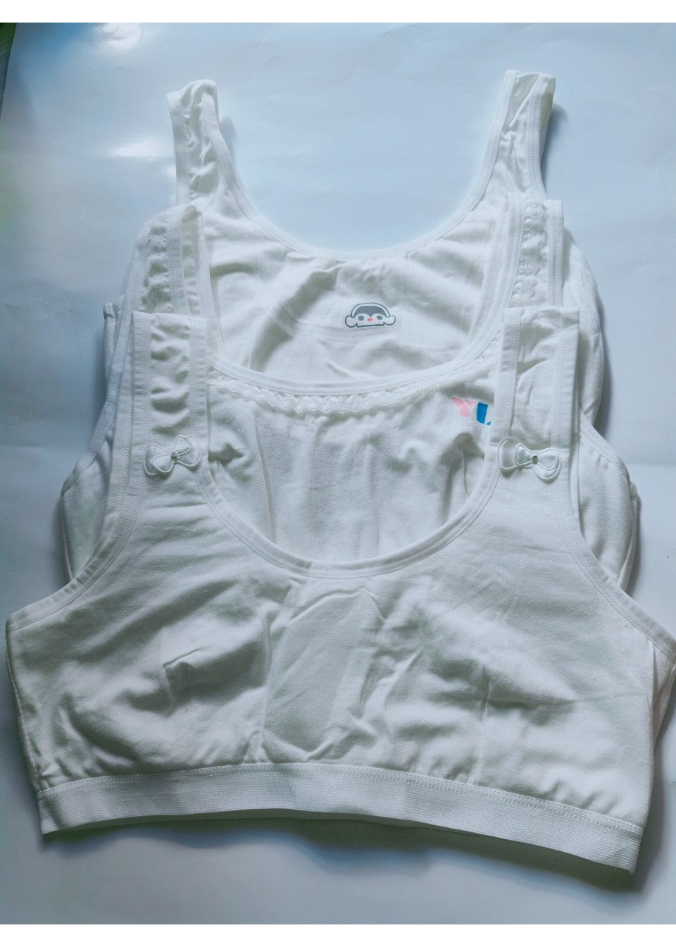 Combo 3 Áo lá teen áo bra ngang ngực áo lá dài loại tốt nhất cho bé size 28kg đến 55kg