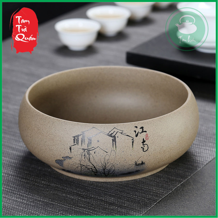 Ang gốm tráng ấm trà ,chén trà