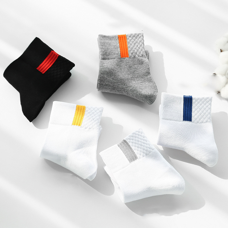 Set 5 Đôi Tất Vớ Cho Nam Cổ trung thể thao