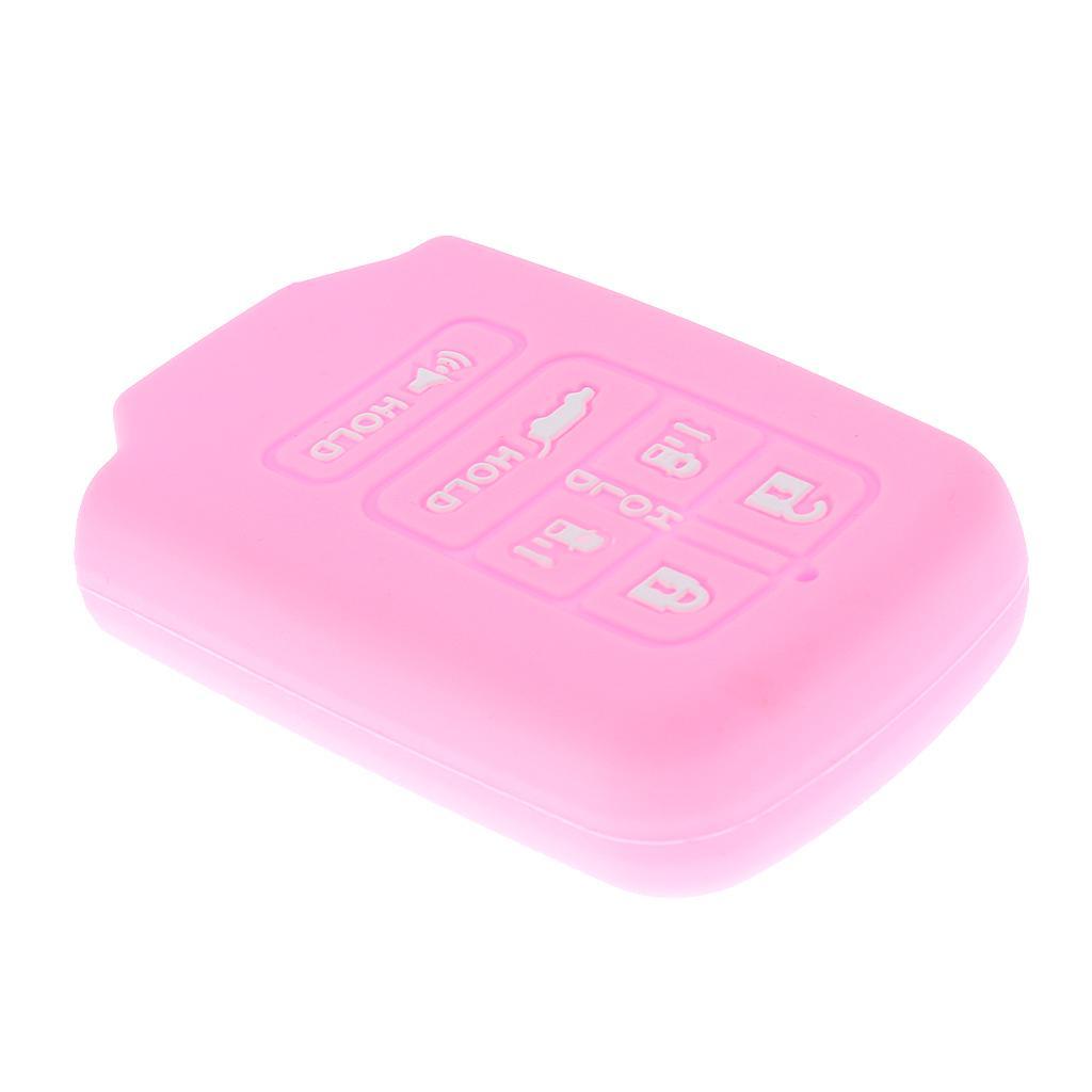 Car Remote Key Silicone 6 Buttons Protective Case Cover For